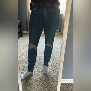 Abercrombie & Fitch super skinny ankle high rise jeans